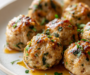 Baked Chicken Meatballs Recipe